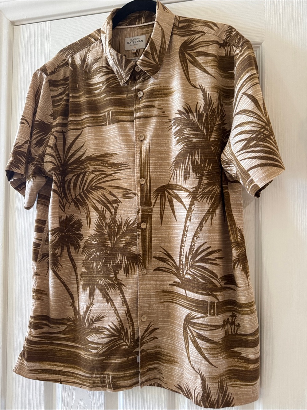 Quicksilver Waterman Hawaiian Shirt sz XL